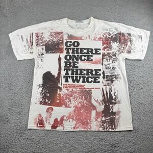 Vintage Chase Authentics AOP Mexican Cabo Nascar T Shirt 90s Large Double Sided